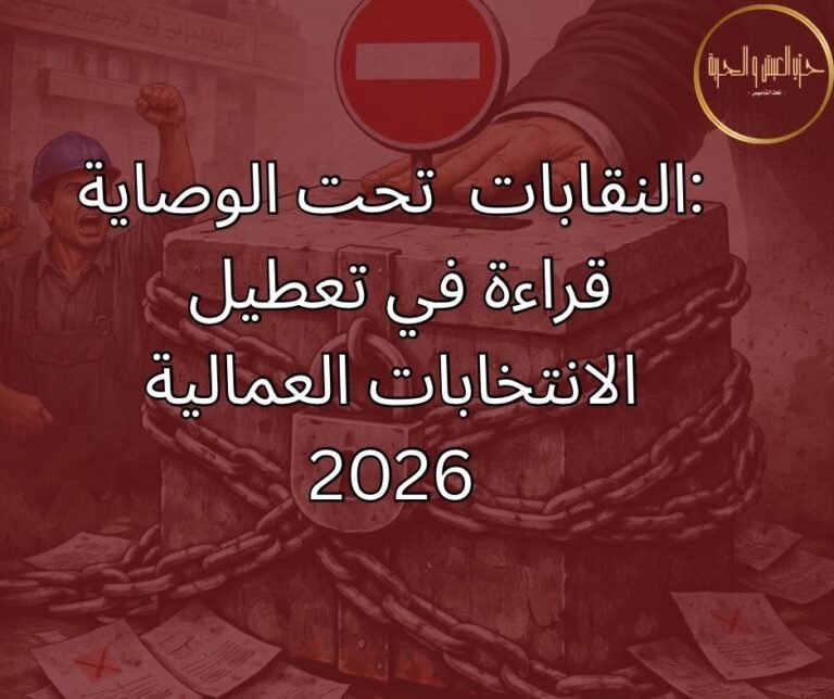 النقابات تحت الوصاية: قراءة في تعطيل الانتخابات العمالية 2026